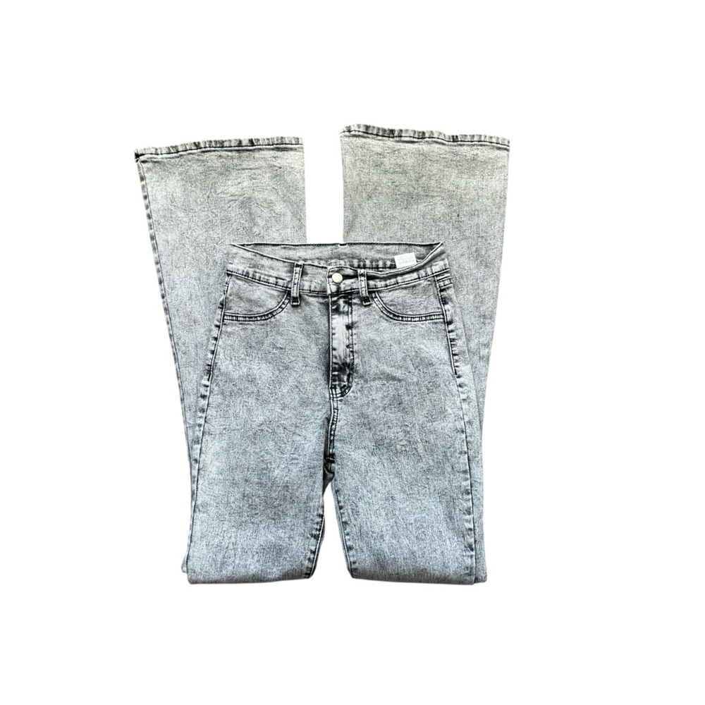 SHEIN Gray Flare & Wide Leg Jeans
